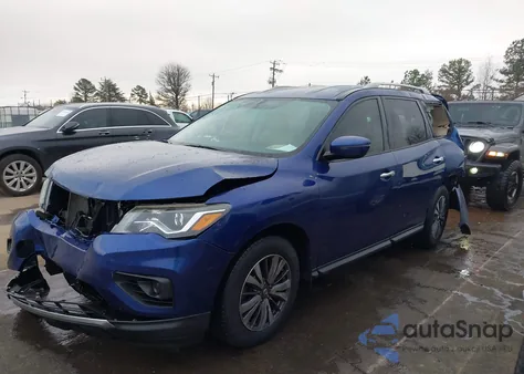 2017 Nissan Pathfinder S из США, поврежденный, VIN 5N1DR2MM2HC634495